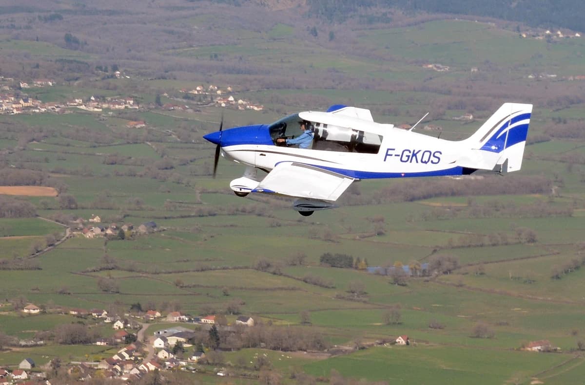 Corinne Cloix en contexte aviation
