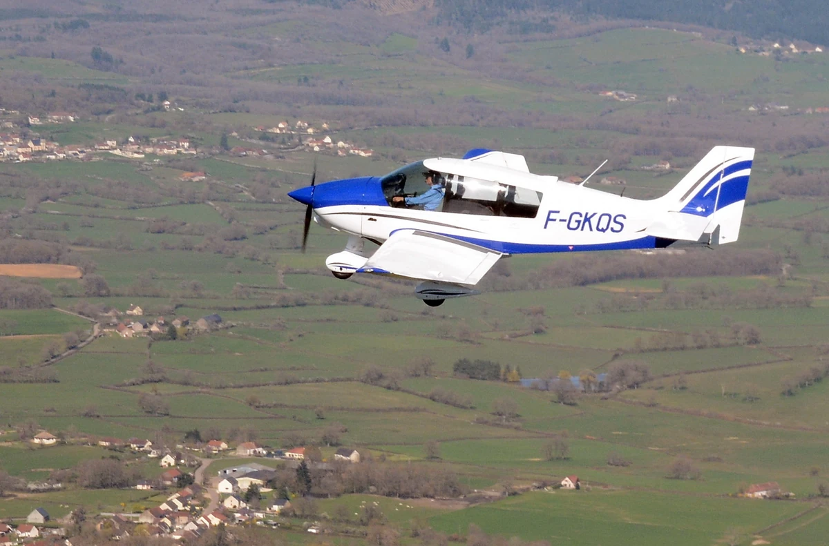 Corinne Cloix en contexte aviation