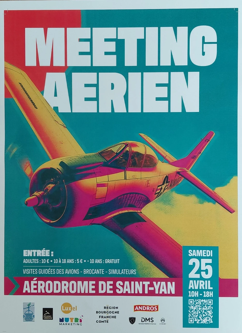 Séance de dédicace au meeting aérien